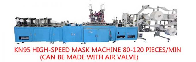 インドの4側のシーリング マスクの包装機械150 PC/分のマスクのパッキング機械