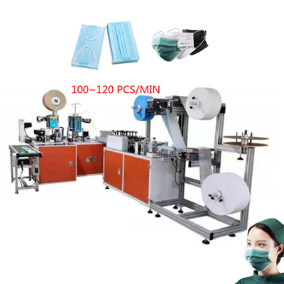 KN95 KF94 Disposable Mask Making Machine 120pcs Face Mask Production Line